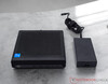HP Elite Mini 800 G9 e l'alimentatore (19,5 V; 6,15 A)