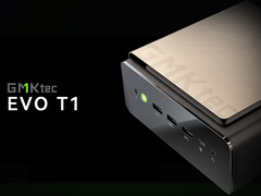 GMKtec presenterà EVO-T1 il 21 maggio 2025. Nella foto: l'immagine teaser del mini PC. (Fonte immagine: GMK - modificata)