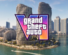 Banner che mostra i grattacieli di Vice City in GTA 6