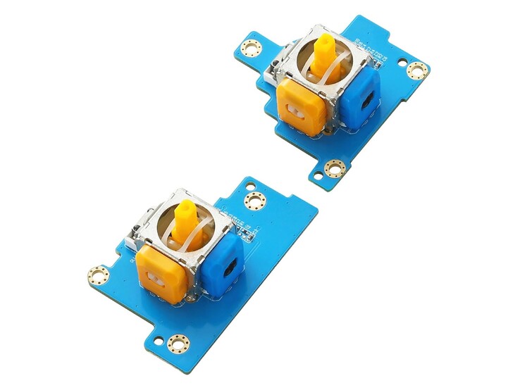 I moduli joystick TMR di GuliKit per ROG Xbox Ally e Xbox Ally X (fonte: GuliKit)