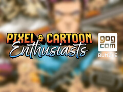 Il Pixel and Cartoon Enthusiasts GOG Bundle contiene 14 giochi indie. Nella foto: immagine di copertina modificata di Ashworld. (Fonte: Humble Bundle)