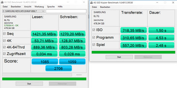 AS SSD (Samsung NVMe)