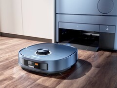 Midea WASHBOT è una lavatrice con un robot aspirapolvere incorporato. (Fonte: Midea)