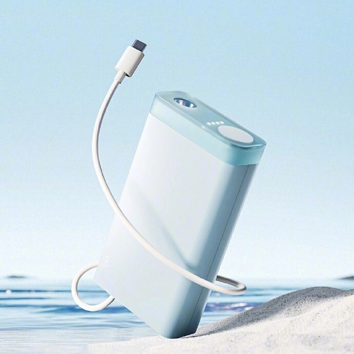 Oppo SuperVOOC 45W Super Flash Charge Power Bank 20000. (Fonte: Oppo)