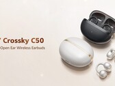 Gli auricolari aperti QCY Crossky C50 offrono fino a 7,5 ore di autonomia con una singola carica (fonte: QCY)