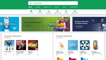 Il Google Play Store è (prevalntemente) disponibile sui Chromebooks.