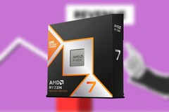 AMD Ryzen 7 9800X3D ha dominato ogni altra CPU nelle vendite di Mindfactory DE. (Fonte immagine: Amazon, Pexels, modificato)