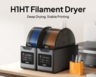 Essiccatori per filamenti Elegoo H1 HT dotati di touchscreen frontale.