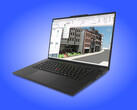 Il ThinkPad P1 Gen 9 ha un peso a partire da 1,8 kg e presenta un telaio interamente in alluminio.