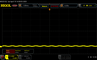 Sfarfallamento PWM (0 % di luminosità)