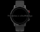 Un rendering del OnePlus Nord Watch. (Fonte: 91Mobiles x Stufflistings)