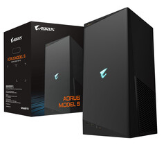 L'AORUS Model S è ora disponibile con processori Intel Alder Lake, ma le SKU AMD Ryzen 5000X hanno una potente opzione GPU. (Fonte: Gigabyte)