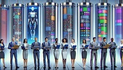 L'IA lavora con gli esseri umani (Fonte immagine: generata utilizzando DALL-E 3)