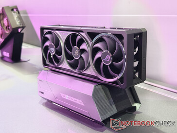 Parte anteriore del dock eGPU (Fonte: Notebookcheck)