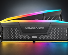 Un'immagine generata dall'intelligenza artificiale dei moduli RAM RGB di Corsair