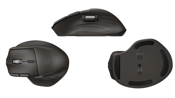 HP Ultra-Fast Scroll Wireless Mouse 780M è un'alternativa più economica al Logitech MX Master 4. (fonte immagine: HP)