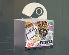 Steam Machine raffigurata con pannello frontale personalizzato