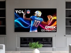 Il televisore TCL QM8K (nella foto) è ora disponibile negli Stati Uniti. (Fonte: TCL)