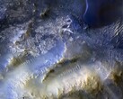 Una vista di una regione su Marte chiamata Syrtis Major (Fonte immagine: NASA, JPL-Caltech e Università dell'Arizona; modifica)