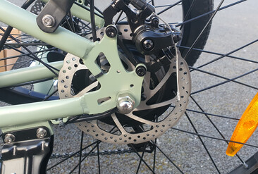 Freno a disco posteriore - Test della e-bike Touroll B2