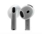 Si prevede che gli AirPods 5 abbiano lo stesso design degli AirPods 4 raffigurati qui.