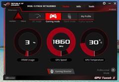 Asus GPU Tweak (Modalità Gaming)