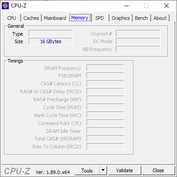 CPU-Z Memoria