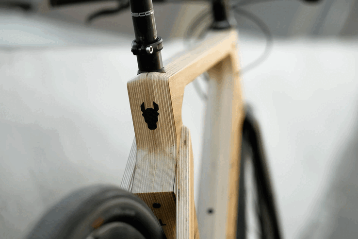 La bicicletta Esel eUrban è dotata di telaio in legno Esel Hollow Tec