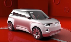 La Panda EV di Fiat, ispirata alla Panda, probabilmente assomiglierà alla recente Concept Centoventi al momento del lancio. (Fonte: Fiat)