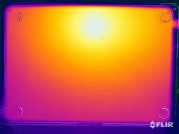 Test di stress da temperatura superficiale (lato inferiore)