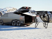 La portaerei terrestre sembra avere lo stesso stile del Cybertruck (Fonte: XPeng)