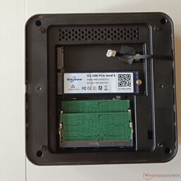 Uno slot SSD è libero