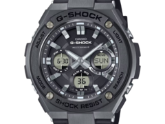 Casio ha lanciato gli orologi GST-W110MS-1A (nella foto) e GST-W110MS-7A in Giappone. (Fonte: Casio)