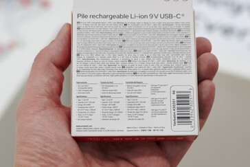 Confezione della batteria da 9 V