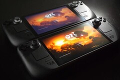 Versione originale LCD vs nuova versione OLED (Fonte immagine: Eurogamer)