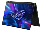 L'Asus ROG Flow X16 2023 è ora dotato di un display mini-LED QHD+ a 240 Hz con Gorilla Glass DXC. (Fonte: Asus)