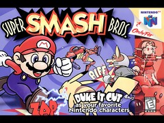 Viene mostrata la grafica originale di Super Smash Bros N64 (Fonte: Walmart)