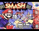 Viene mostrata la grafica originale di Super Smash Bros N64 (Fonte: Walmart)