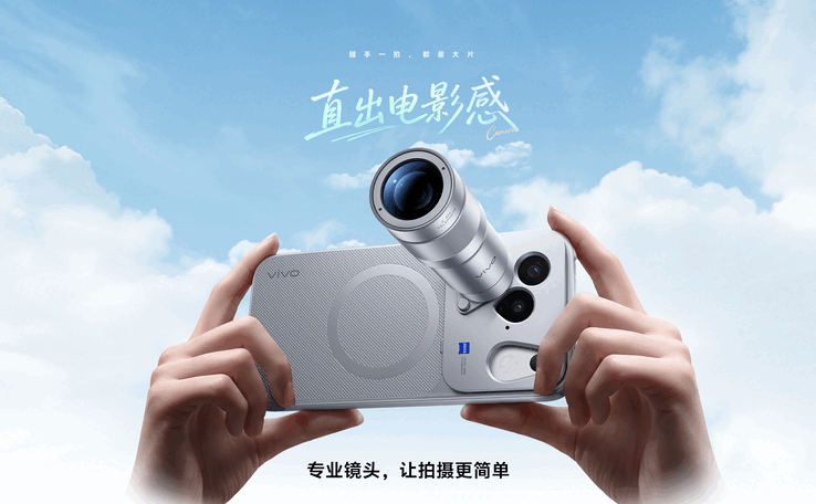Il Vivo X500 con il teleconvertitore Zeiss G2.