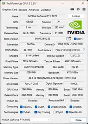GPU-Z (1-Click-OC attivato)