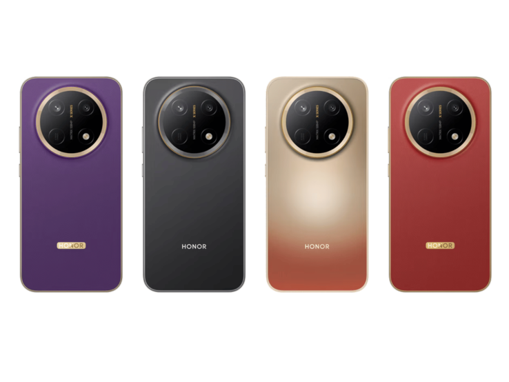 L’Honor X9e Pro è disponibile nelle varianti di colore Royal Purple, Midnight Black, Dawn Gold e Reddish Brown.