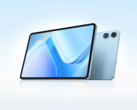 Il Teclast M60 mostrato con il display frontale e il design posteriore