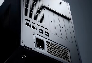 Retro del PC workstation compatto DeskOne A1.