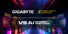 Gigabyte inventa l'AI arcade. (Fonte: Gigabyte) 