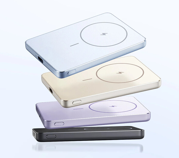 La Xiaomi Super Slim Magnetic Power Bank 5000. (Fonte: Xiaomi)