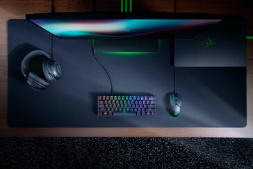 La Huntsman Mini in nero. (Fonte immagine: Razer)