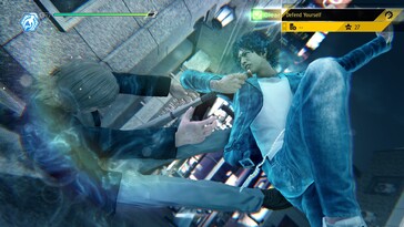 Nella foto: uno screenshot del gameplay di Judgment.