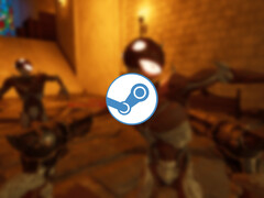 Spray N&#039; Pray offre circa 10 minuti di gioco. Nella foto: una schermata modificata del gioco gratuito. (Fonte: Steam)