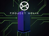 Un banner che mostra un concept della console Xbox Project Helix