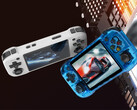 R46H è un altro palmare orizzontale per il gioco retrò, basato su un chipset Rockchip RK3326. (Fonte immagine: Amazon)